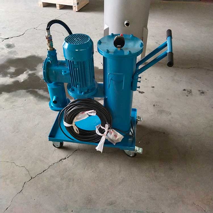 華豫生產供應單筒濾油機 油液除雜質 可移動