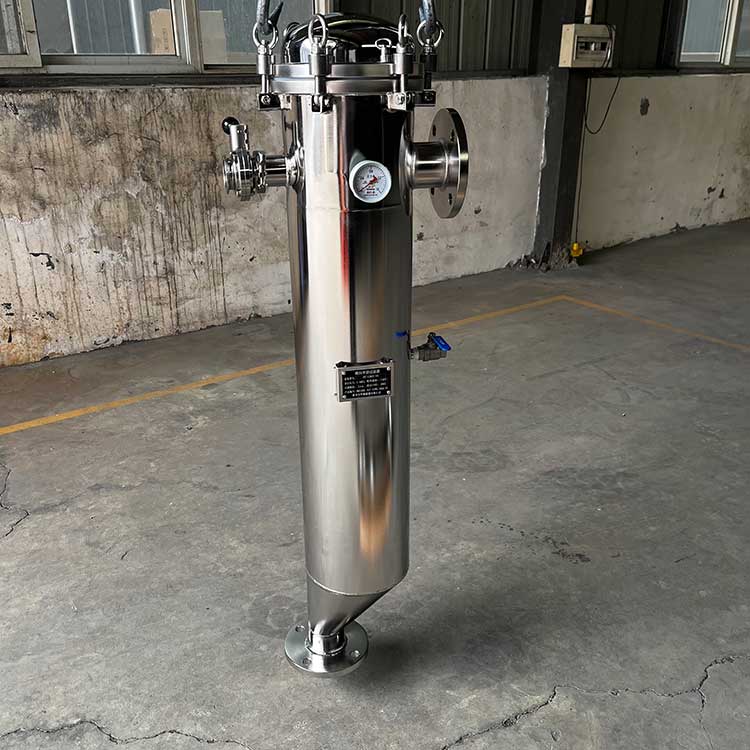 華豫生產(chǎn)供應(yīng)橫向單袋過(guò)濾器HY-LD65-16